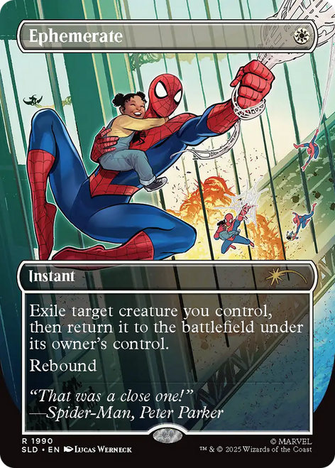 Ephemerate (Foil) (Secret Lair - Marvel's Spider-Man: Heroic Deeds)