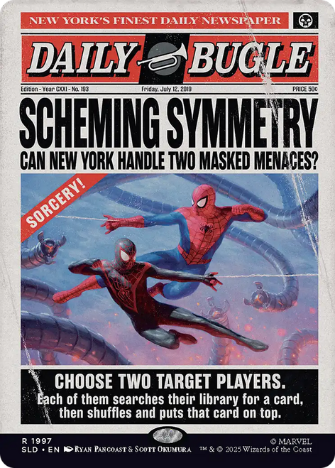 Scheming Symmetry (Foil) (Secret Lair - Marvel's Spider-Man: Daily Bugle Breaking News)