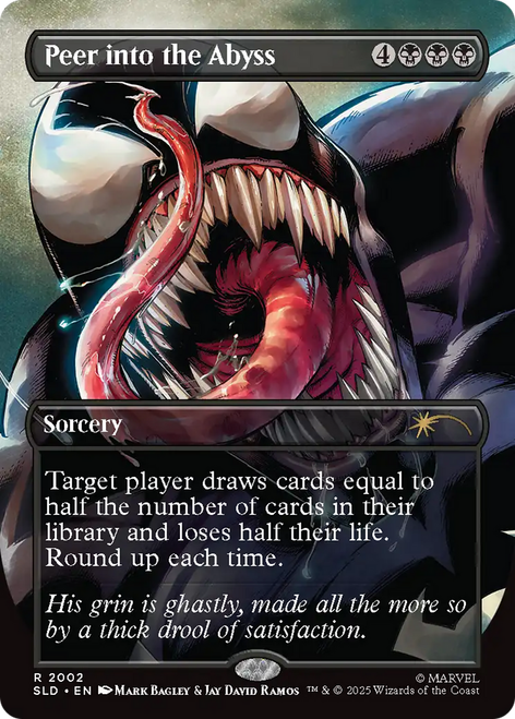 Peer into the Abyss (Foil) (Secret Lair - Marvel's Spider-Man: Venom Unleashed Colors)