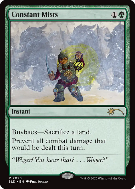 Constant Mists (Foil) (Secret Lair - Phil Foglio)