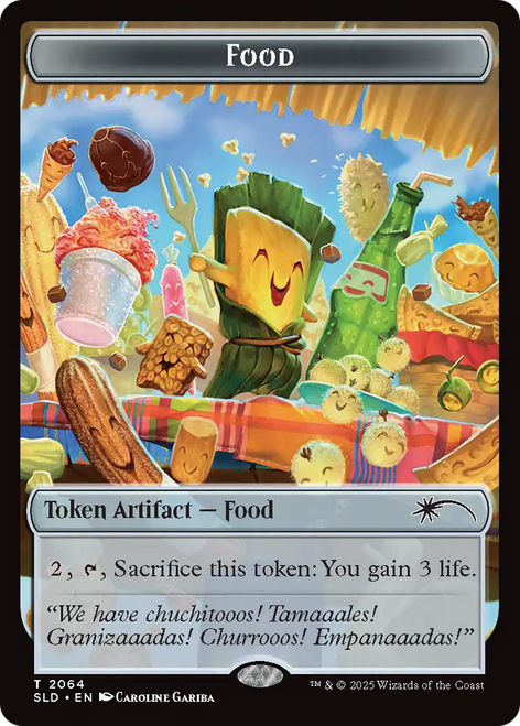 Food Token (Foil) (Secret Lair - Nuestra Magia)