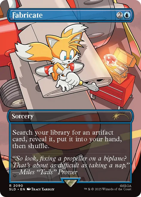 Fabricate (Foil) (Secret Lair - Sonic: Chasing Adventure)