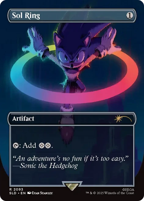 Sol Ring (Foil) (Secret Lair - Sonic: Chasing Adventure)