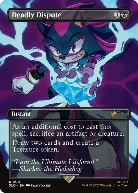 Deadly Dispute (Foil) (Secret Lair - Sonic: Chasing Adventure)