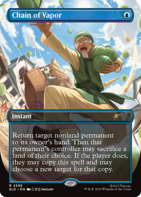Chain of Vapor (Foil) (Secret Lair - Avatar: The Last Airbender: My Cabbages!)