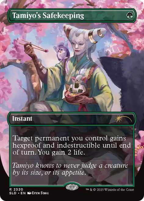 Tamiyo's Safekeeping (Foil) (Secret Lair - Furbys: the Gathering)