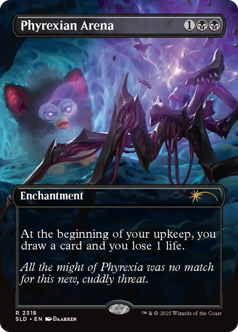 Phyrexian Arena (Foil) (Secret Lair - Furbys: the Gathering)