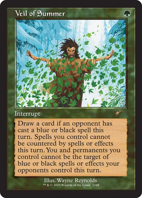 Veil of Summer (Foil) (Secret Lair - Back In My Day!)
