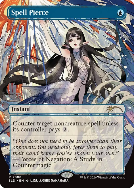 Spell Pierce (Foil) (Secret Lair - Return to the Mystical Archive)