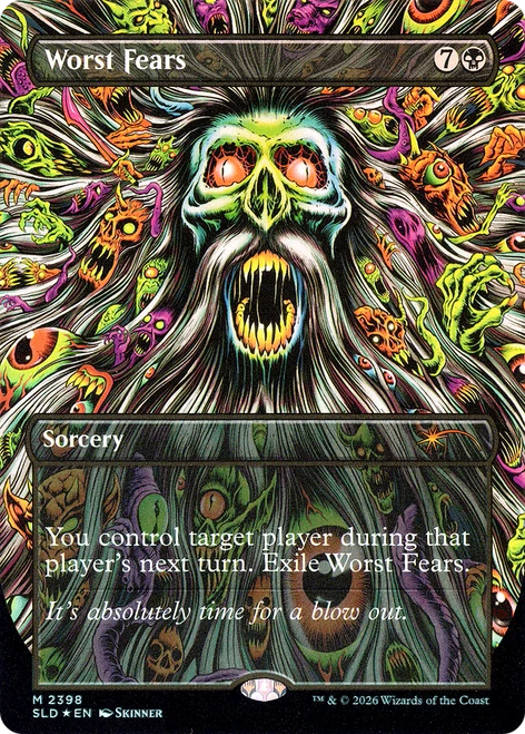 Worst Fears (Foil) (Secret Lair - So Salty)