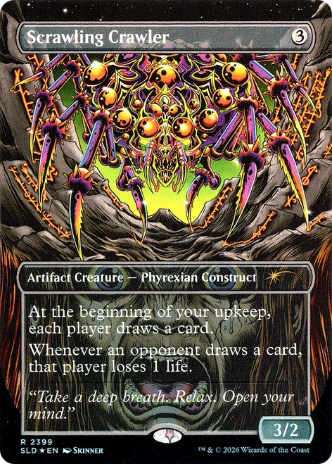 Scrawling Crawler (Foil) (Secret Lair - So Salty)