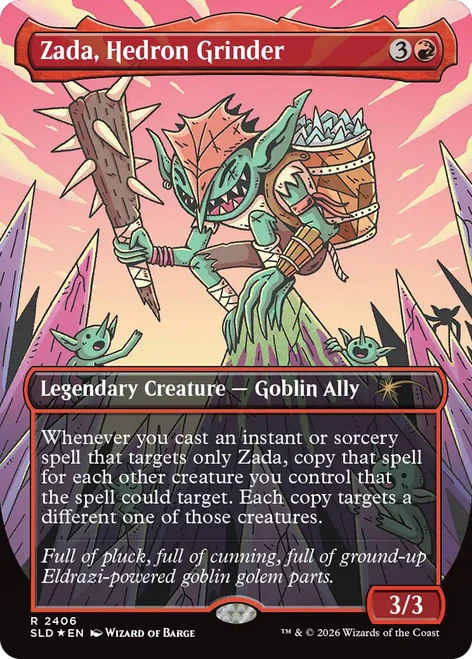 Zada, Hedron Grinder (Foil) (Secret Lair - Goblin Storm)