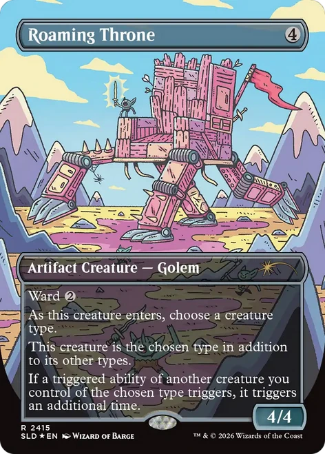 Roaming Throne (Foil) (Secret Lair - Goblin Storm)