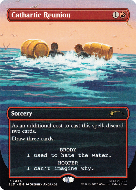 Cathartic Reunion (Rainbow Foil) (Secret Lair - Jaws: Terror of Amity Island)