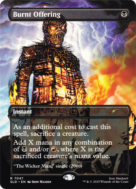 Burnt Offering (Foil) (Secret Lair - Iron Maiden: Album Art)