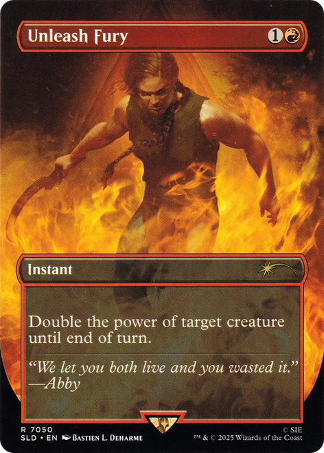 Unleash Fury (Foil) (Secret Lair - The Last of Us Part II)