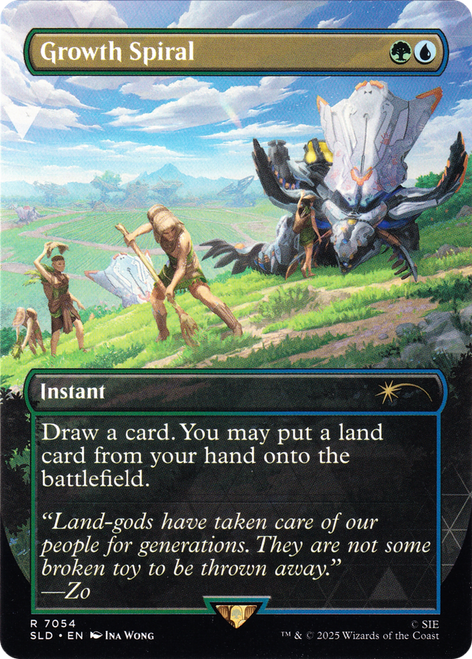 Growth Spiral (Foil) (Secret Lair - Horizon: Into the Forbidden West)