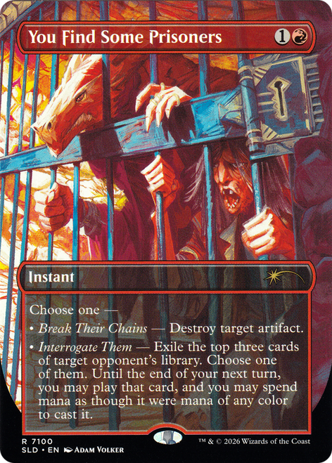 You Find Some Prisoners (Foil) (Secret Lair - Dungeons & Dragons: Shadows Over Baldur's Gate)