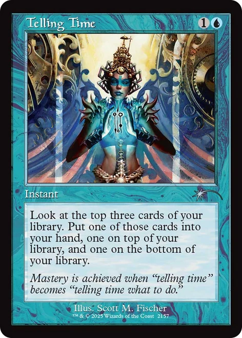 Telling Time (Secret Lair - Chaos Vault: Dandan)