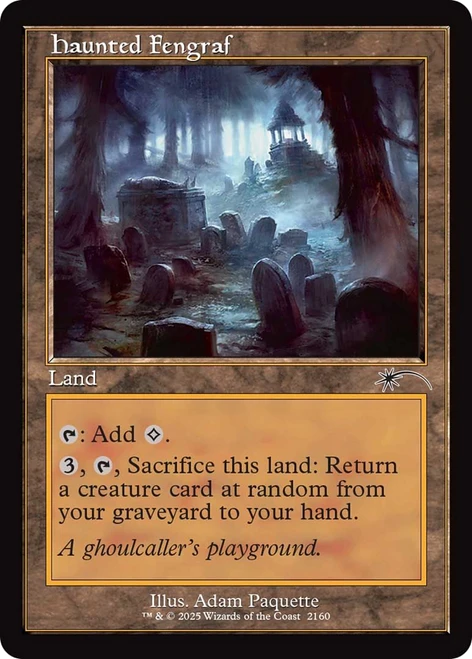 Haunted Fengraf (Secret Lair - Chaos Vault: Dandan)