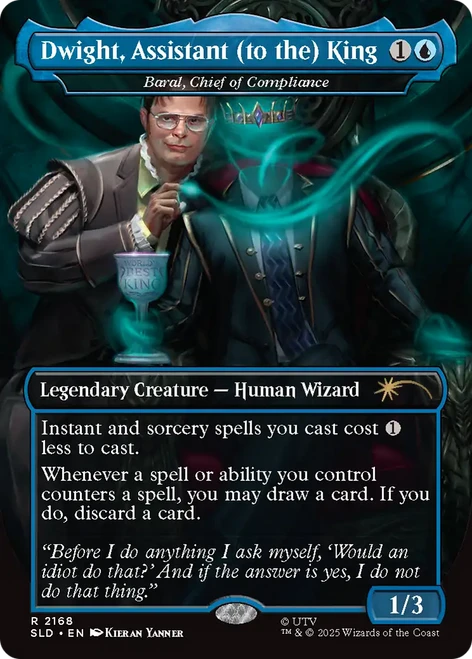 Baral, Chief of Compliance [Dwight, Assistant (to the) King] (Secret Lair - The Office: Dwight's Destiny)