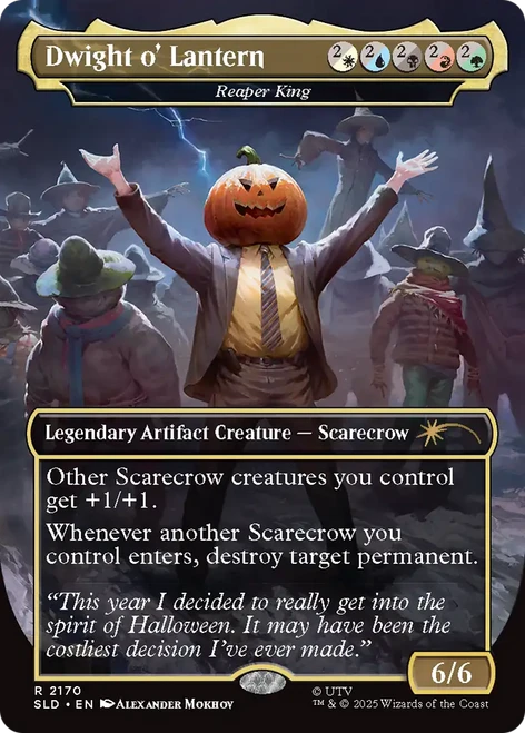 Reaper King [Dwight o' Lantern] (Secret Lair - The Office: Dwight's Destiny)
