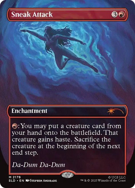 Sneak Attack (Secret Lair - Jaws: Terror of Amity Island)
