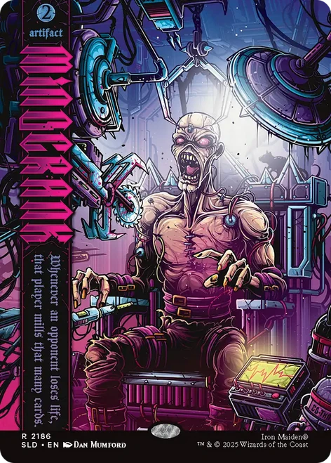 Mindcrank (Secret Lair - Iron Maiden: Eddie Unchained)