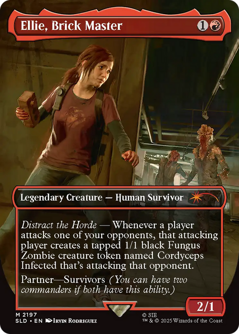 Ellie, Brick Master (Secret Lair - The Last of Us Part I)