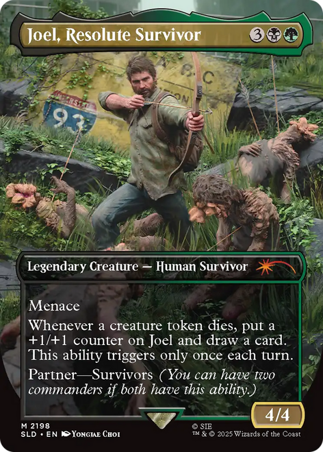 Joel, Resolute Survivor (Secret Lair - The Last of Us Part I)