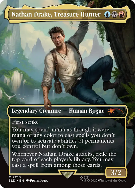 Nathan Drake, Treasure Hunter (Secret Lair - Uncharted)