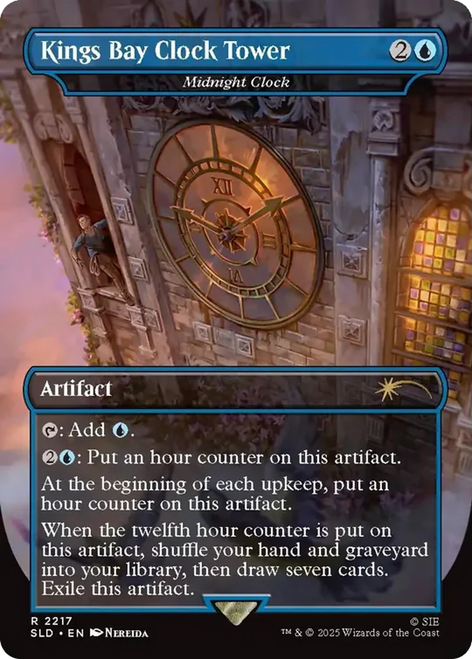 Midnight Clock [Kings Bay Clock Tower] (Secret Lair - Uncharted)