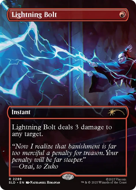 Lightning Bolt (Secret Lair - Avatar: The Last Airbender: Everything Changed)
