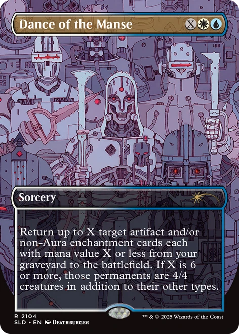 Dance of the Manse (Foil) (Secret Lair - Deathburger)