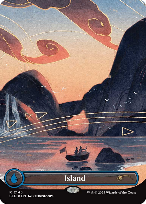 Island (#2145) (Foil) (Secret Lair - Chaos Vault: Dandan)