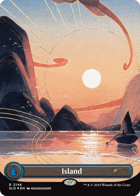 Island (#2146) (Foil) (Secret Lair - Chaos Vault: Dandan)