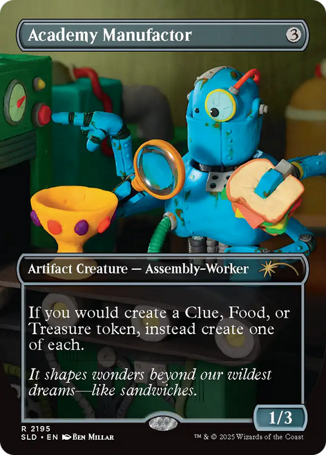 Academy Manufactor (Foil) (Secret Lair - Play-Doh: Squishful Thinking)