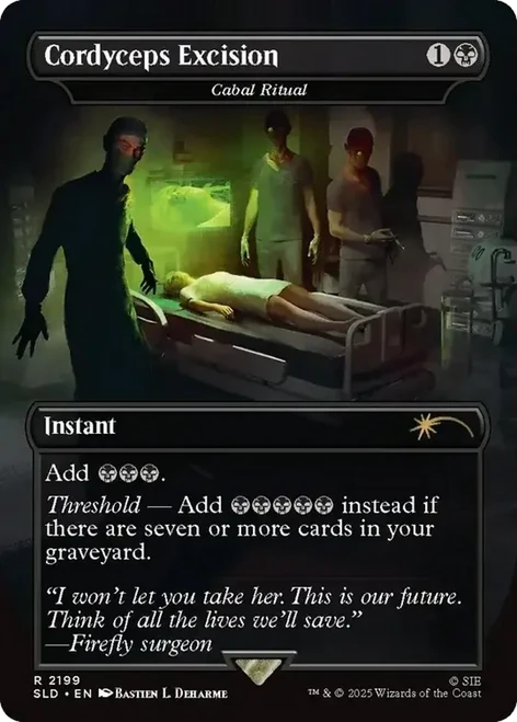 Cabal Ritual [Cordyceps Excision] (Foil) (Secret Lair - The Last of Us Part I)