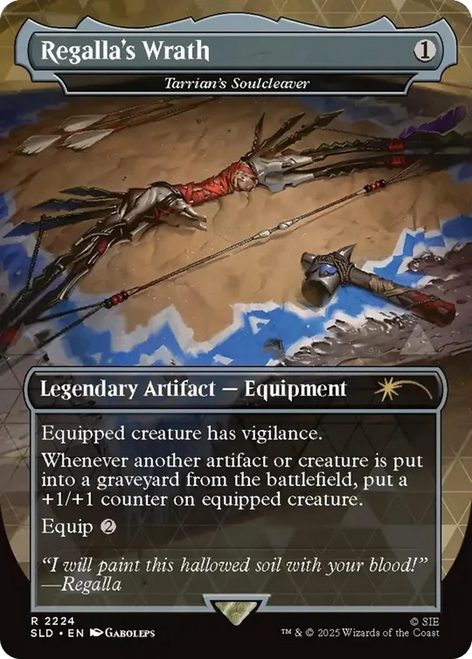 Tarrian's Soulcleaver [Regalla's Wrath] (Foil) (Secret Lair - Horizon: Into the Forbidden West)
