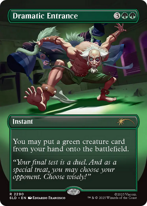 Dramatic Entrance (Foil) (Secret Lair - Avatar: The Last Airbender: Everything Changed)