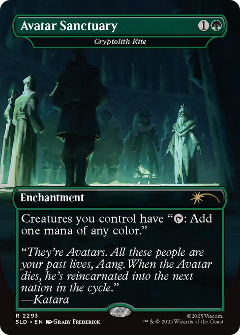 Cryptolith Rite [Avatar Sanctuary] (Foil) (Secret Lair - Avatar: The Last Airbender: A Lot to Learn)