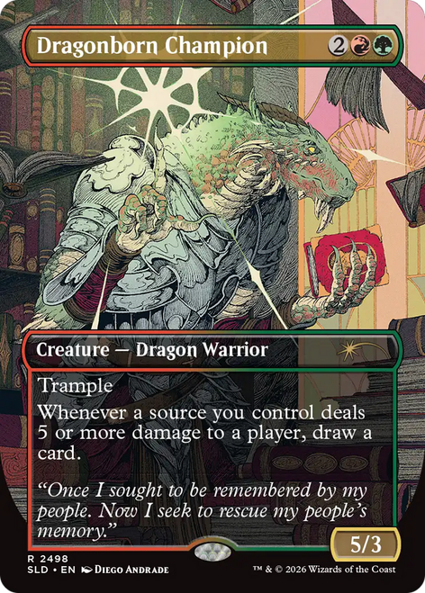 Dragonborn Champion (Secret Lair - Dungeons & Dragons: Whispers In Candlekeep)