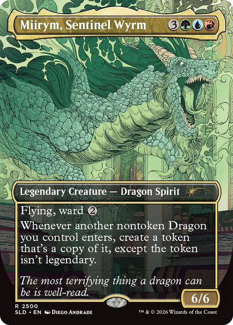 Miirym, Sentinel Wyrm (Secret Lair - Dungeons & Dragons: Whispers In Candlekeep)