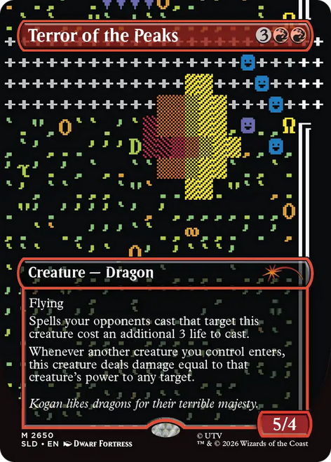 Terror of the Peaks (Secret Lair - Dwarf Fortress: Create New World)