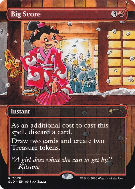 Big Score (Secret Lair - Featuring: Stan Sakai)