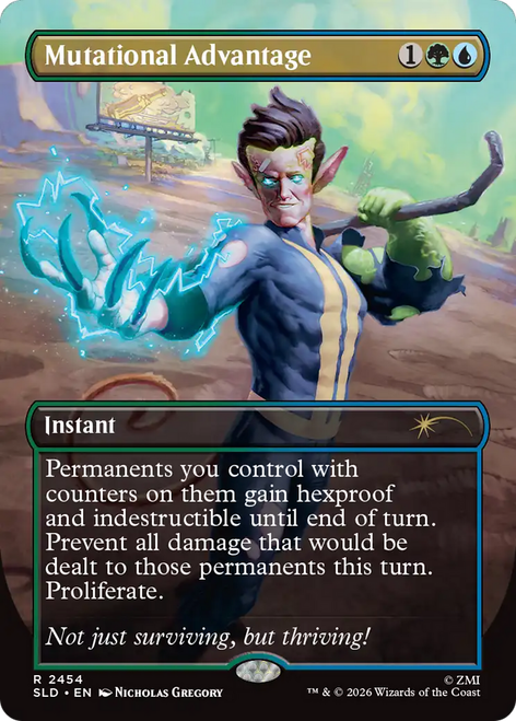 Mutational Advantage (Foil) (Secret Lair - Fallout: Rad)