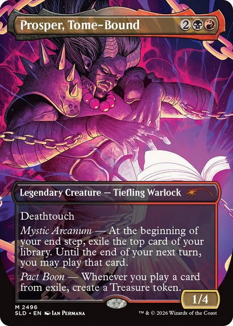 Prosper, Tome-Bound (Foil) (Secret Lair - Dungeons & Dragons: Shadows Over Baldur's Gate)