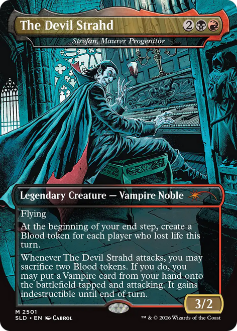 Strefan, Maurer Progenitor [The Devil Strahd] (Foil) (Secret Lair - Dungeons & Dragons: Strahd's Descent)