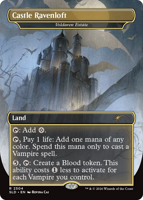 Voldaren Estate [Castle Ravenloft] (Foil) (Secret Lair - Dungeons & Dragons: Strahd's Descent)