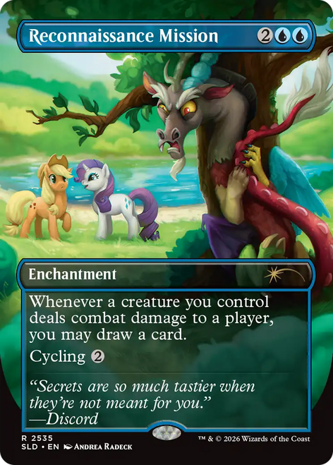 Reconnaissance Mission (Foil) (Secret Lair - My Little Pony: Friendship is Magic)